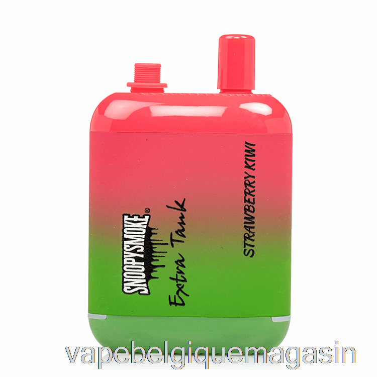 Vape Jus Snoopy Fumée Réservoir Supplémentaire 2 15000 Fraise Kiwi Jetable